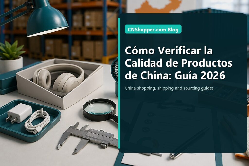 Portada de CNShopper.com para verificar la calidad de productos de China